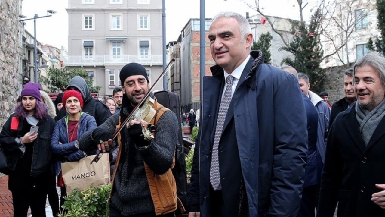 Kültür ve Turizm Bakanı Ersoy Beyoğlu Kültür Yolu Planı'nı açıkladı