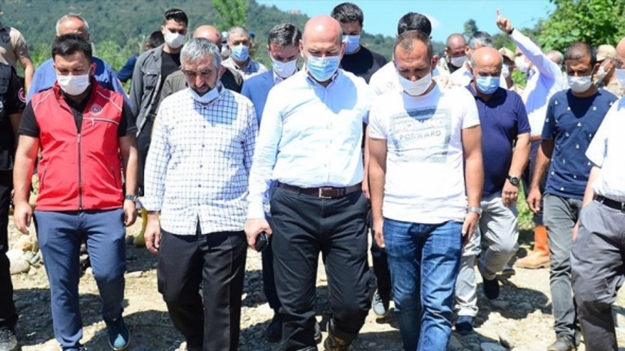 İçişleri Bakanı Soylu: Giresun'daki selde şu ana kadar 8 vatandaşımız hayatını kaybetti
