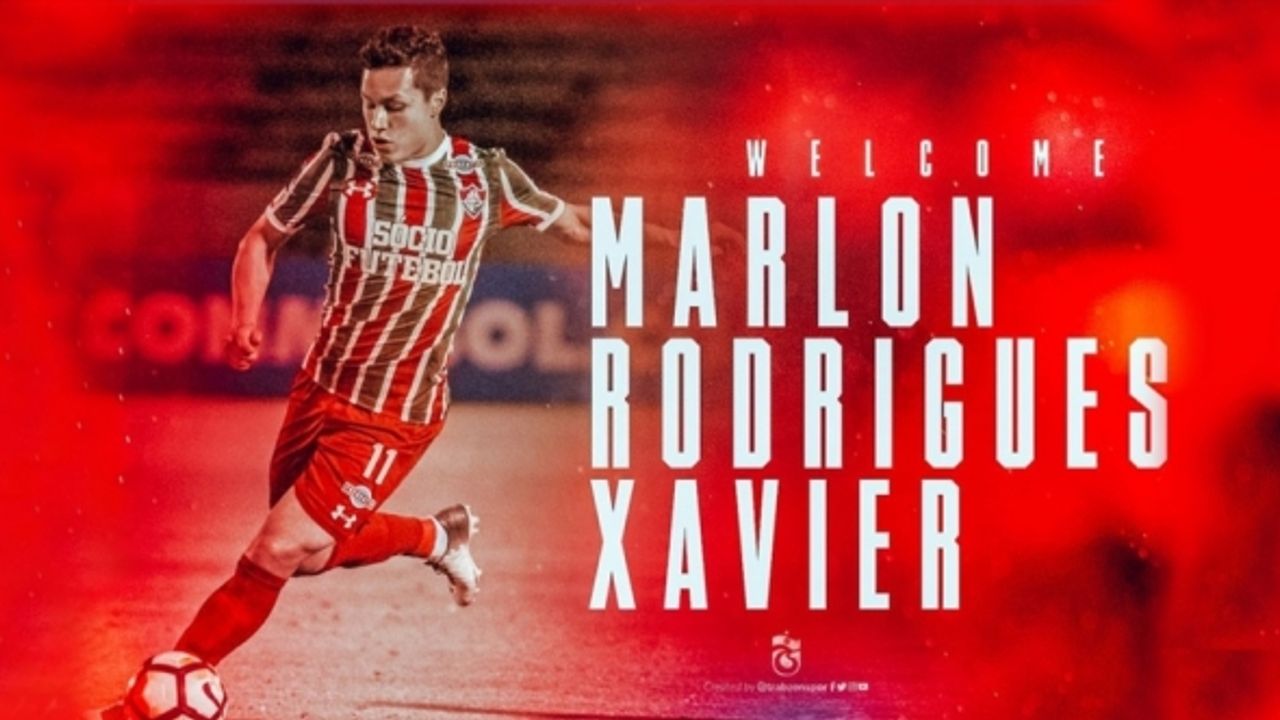 Marlon Rodrigues Xavier Trabzonspor'da