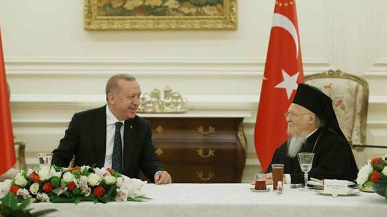 Erdoğan, Azınlık cemaatlerinin temsilcileriyle bir araya geldi.
