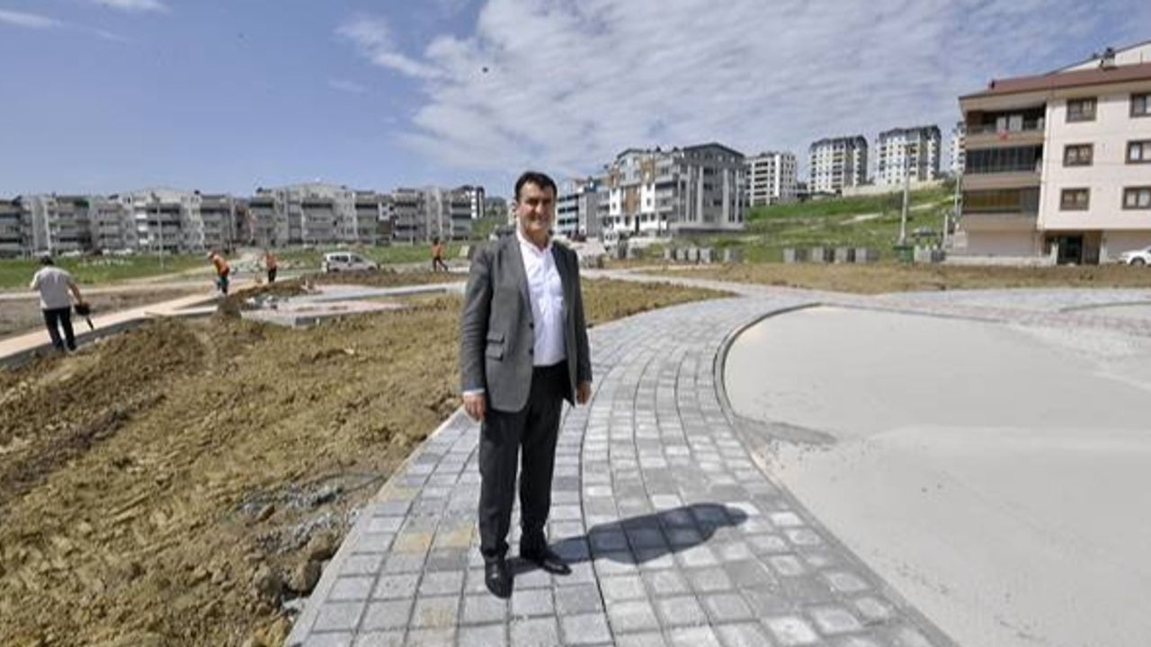 Osmangazi Belediyesi, ilçeye yeni bir park daha kazandırıyor.