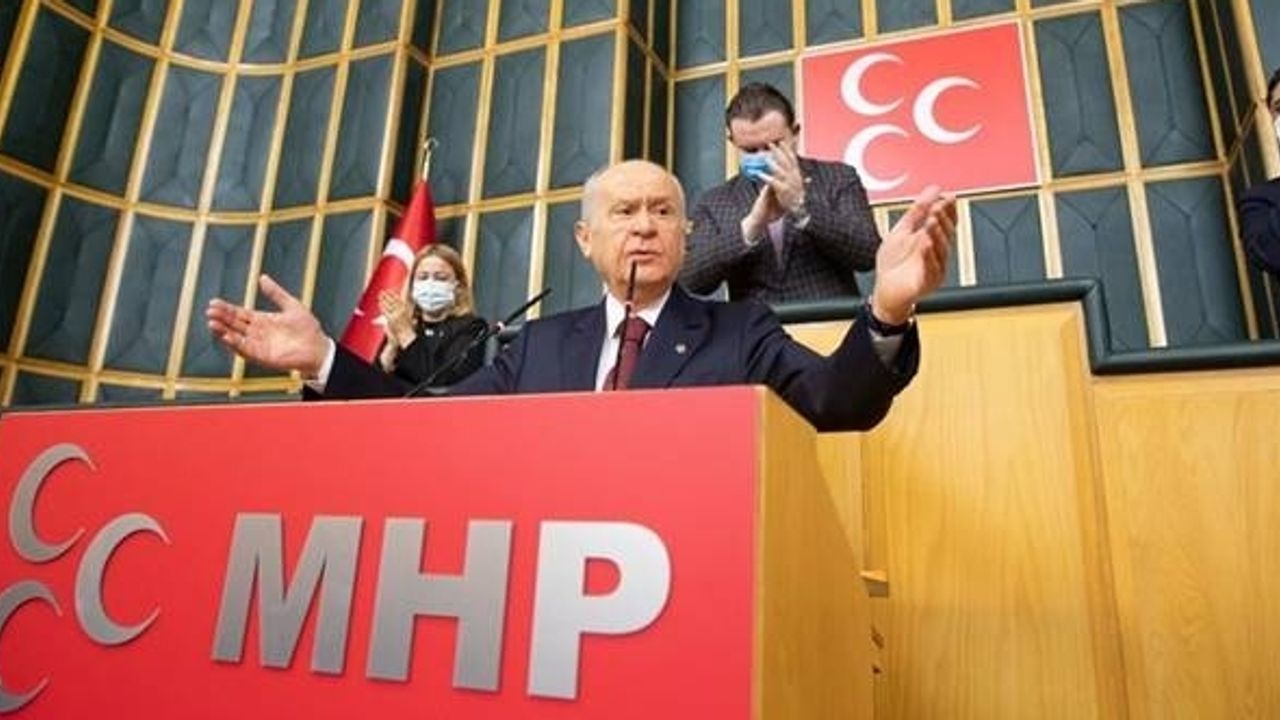 MHP Genel Başkanı Bahçeli: ''Zillet ittifakıyla ayrıyız, gayrıyız, uzağız.''