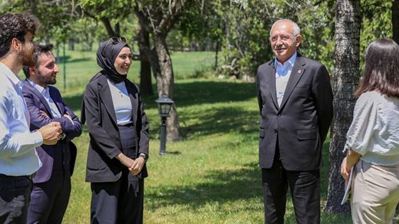 CHP Genel Başkanı Kılıçdaroğlu, ODTÜ öğrencileri ile bir araya geldi.