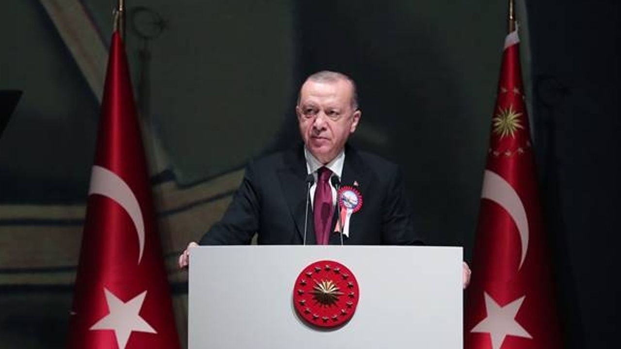 Erdoğan: ''Milletimizin gösterdiği istikamette yürümekte kararlıyız''