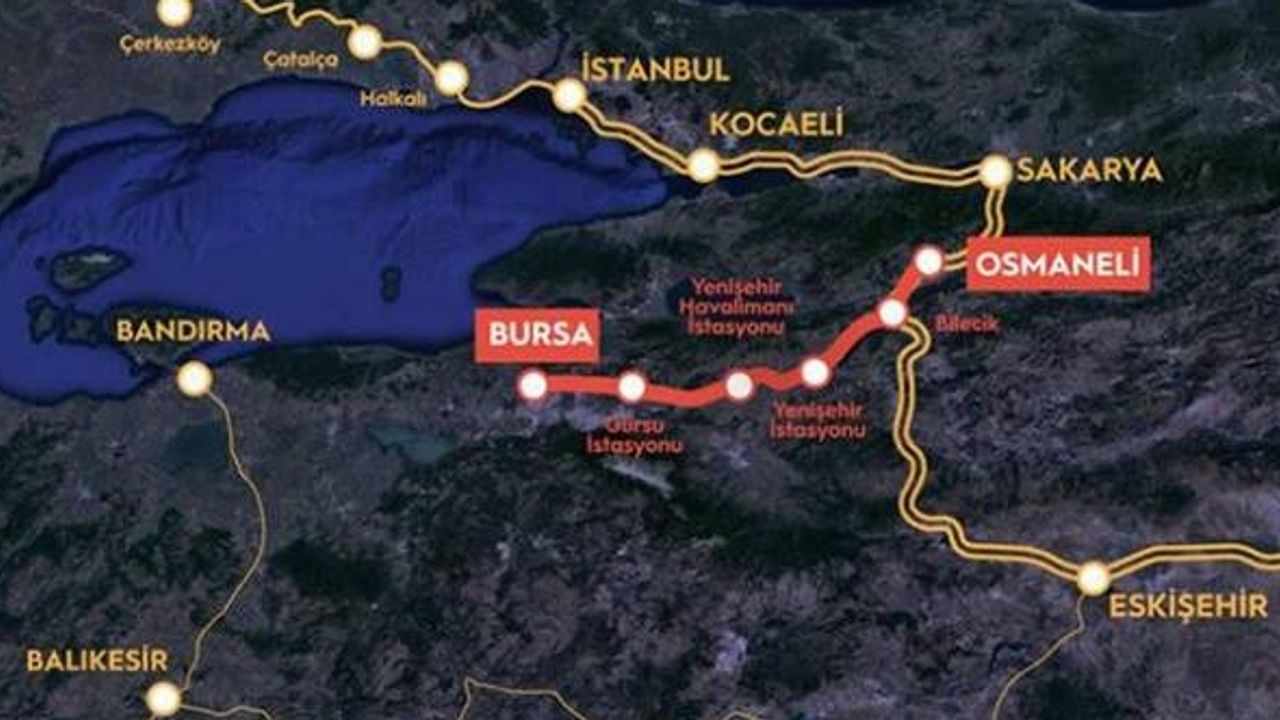 CHP Bursa İl Başkanı Karaca : ''Hızlı tren diye başladı yük treni oldu''