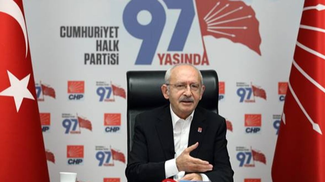 CHP Genel Başkanı Kılıçdaroğlu: ''Sığınmacı tartışmalarına ilişkin açıklama yaptı.''