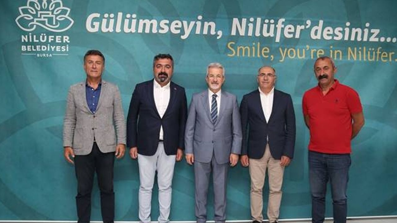 Tunceli Belediye Başkanı Maçoğlu, Başkan Turgay Erdem’i ziyaret etti