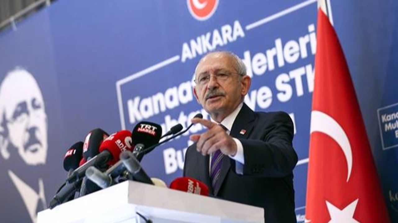 Kılıçdaroğlu: ''Şu anda Türkiye çoklu organ yetmezliğiyle karşı karşıyadır.''