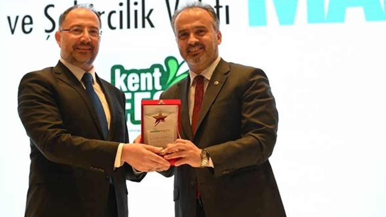 Bursa Büyükşehir Belediyesi, projelerine 3 ödül