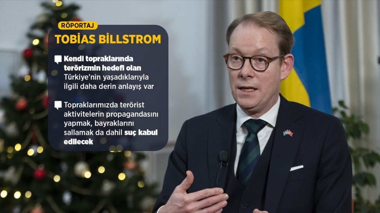 Billström: Türkiye'nin terör problemi konusunda İsveç'in aydınlandığını söyledi