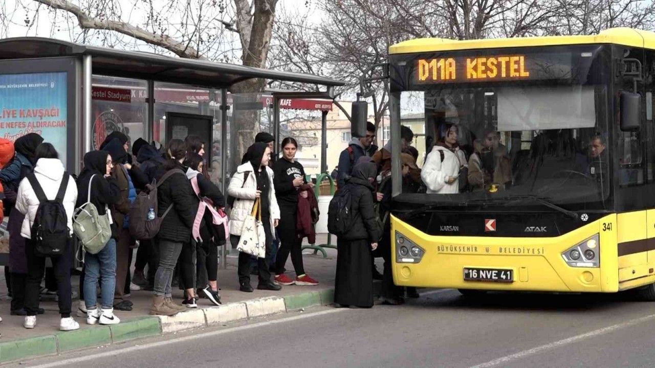 Bursa'da Bu ilçede öğrencilere ulaşım ücretsiz
