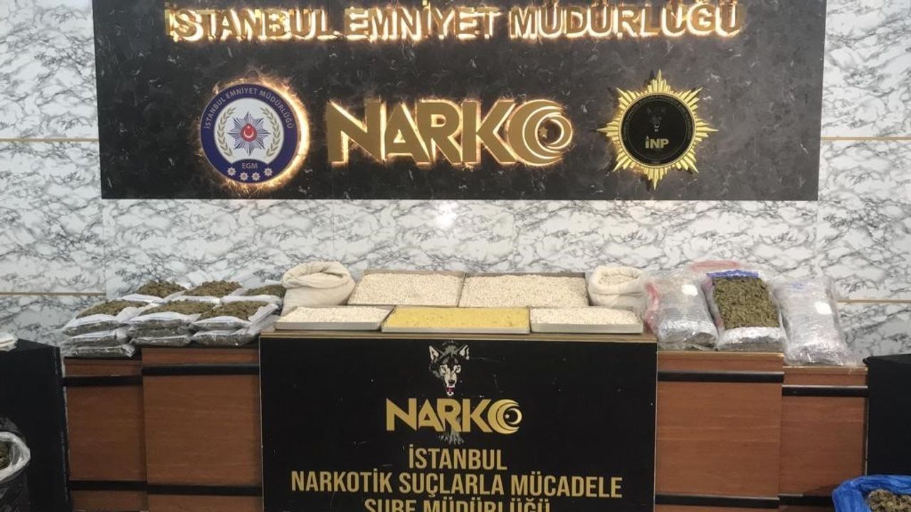 İstanbul’da uyuşturucu operasyonları: 67 gözaltı