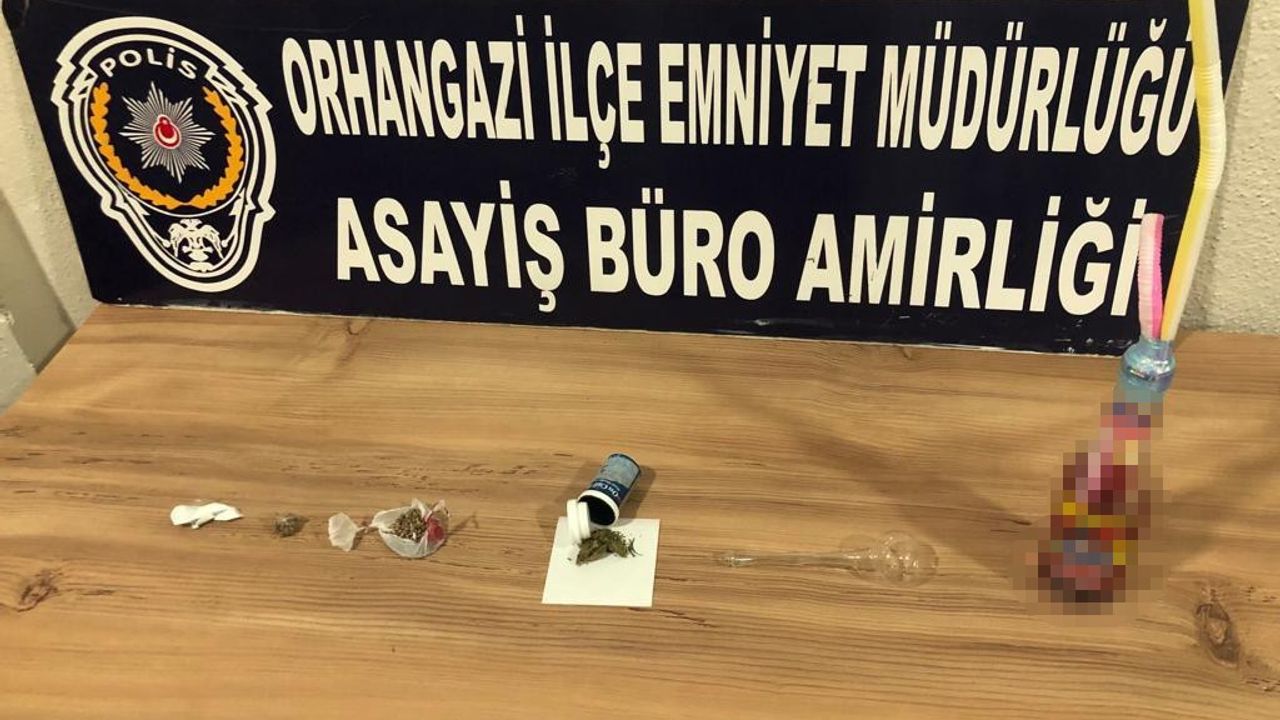 Orhangazi’de son bir yılda 322 uyuşturucu operasyonu yapıldı