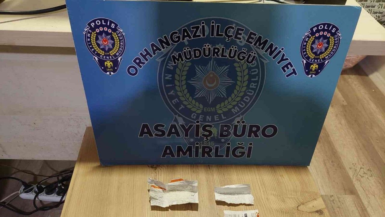 Orhangazi'de Uyuşturucu taciri tutuklandı