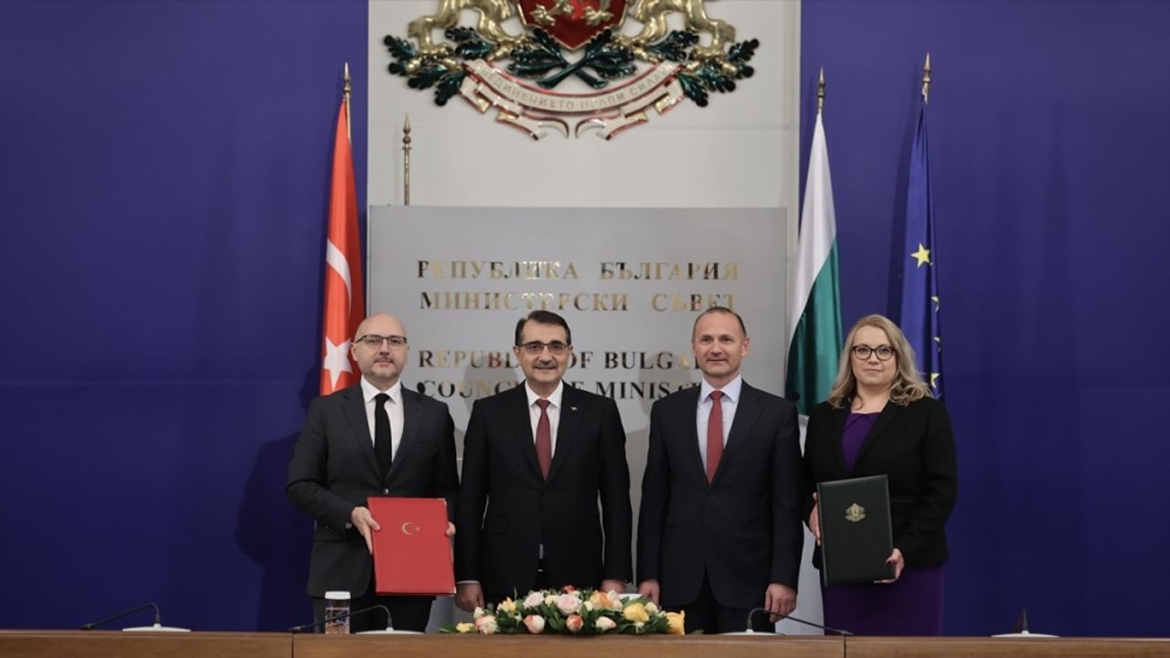 Türkiye ile Bulgaristandoğal gaz alanında işbirliği anlaşması imzaladı