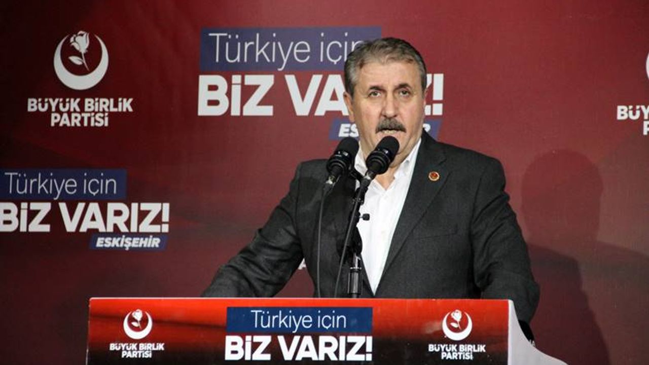 Destici: “Kılıçdaroğlu diyor ki ben Demirtaş'ı çıkaracağım”