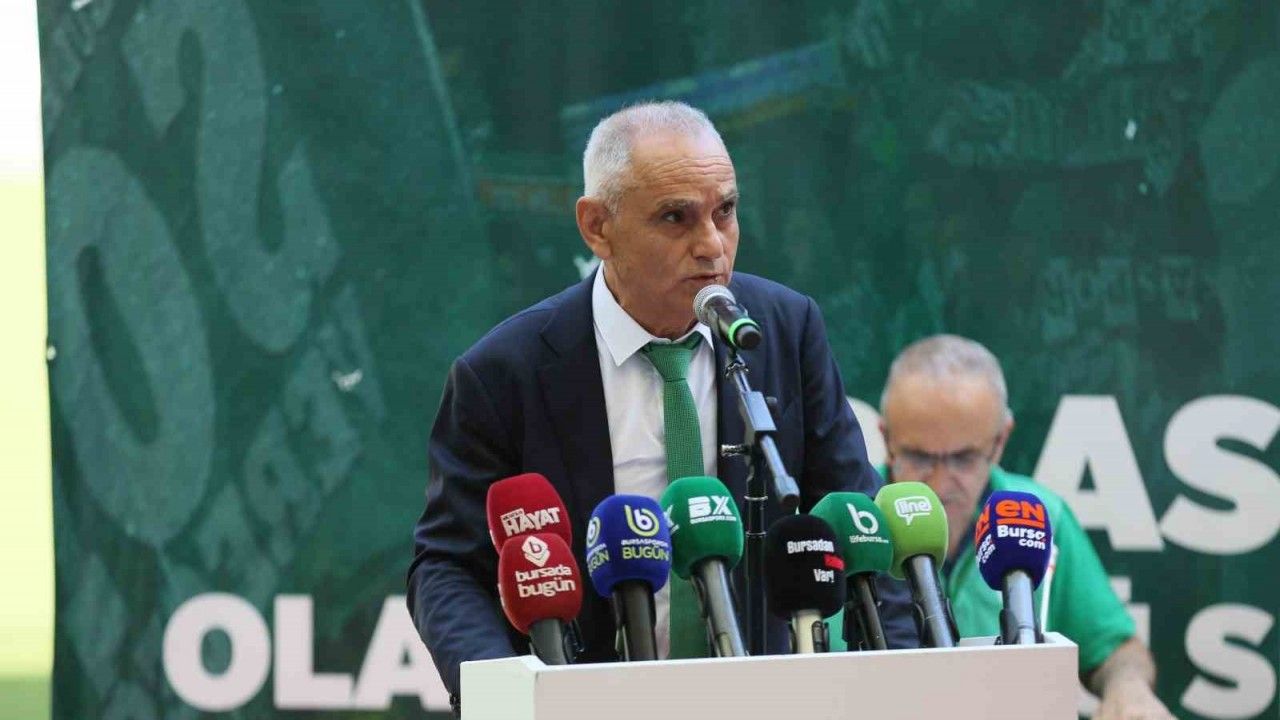 Recep Günay Bursaspor’un yeni başkanı oldu