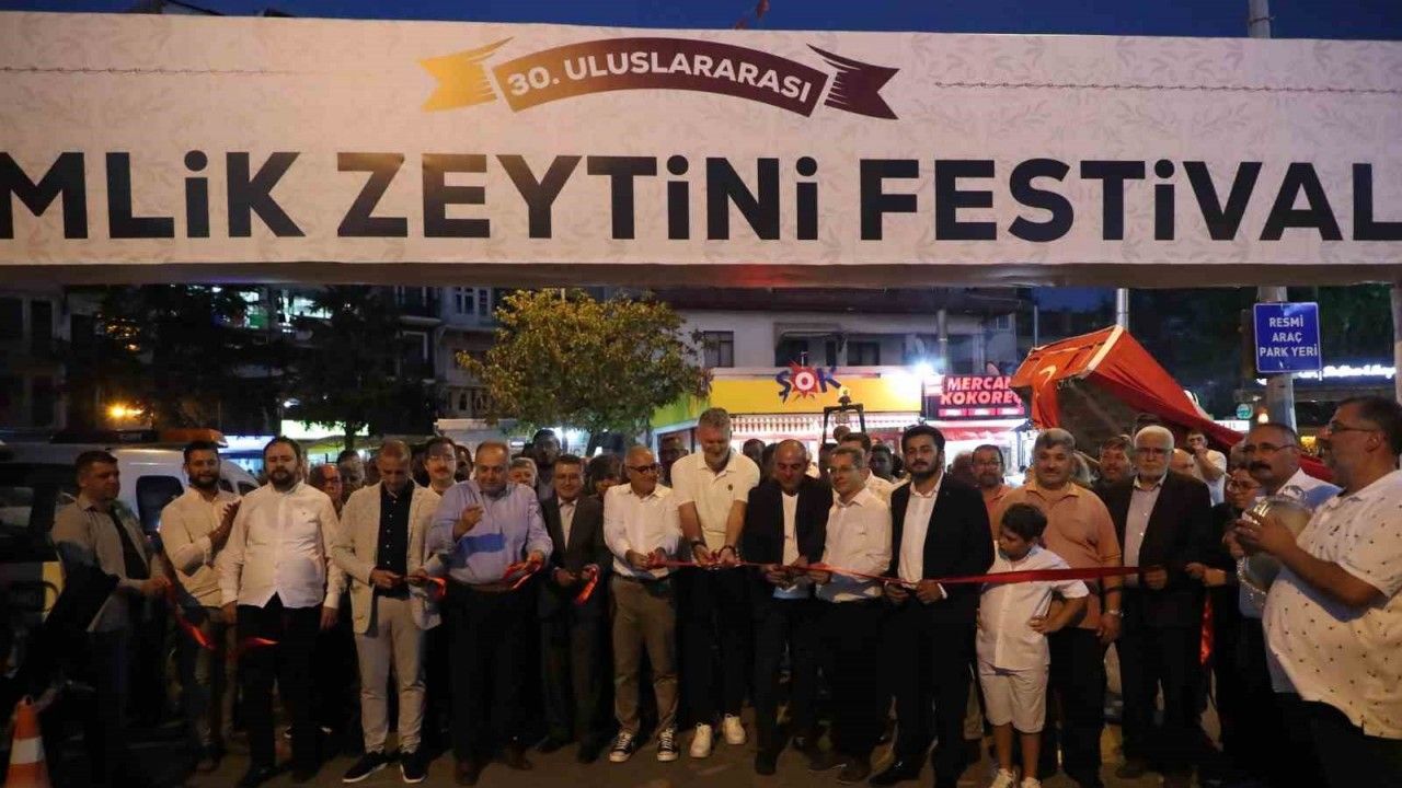 Gemlik Zeytini Festivali  başladı