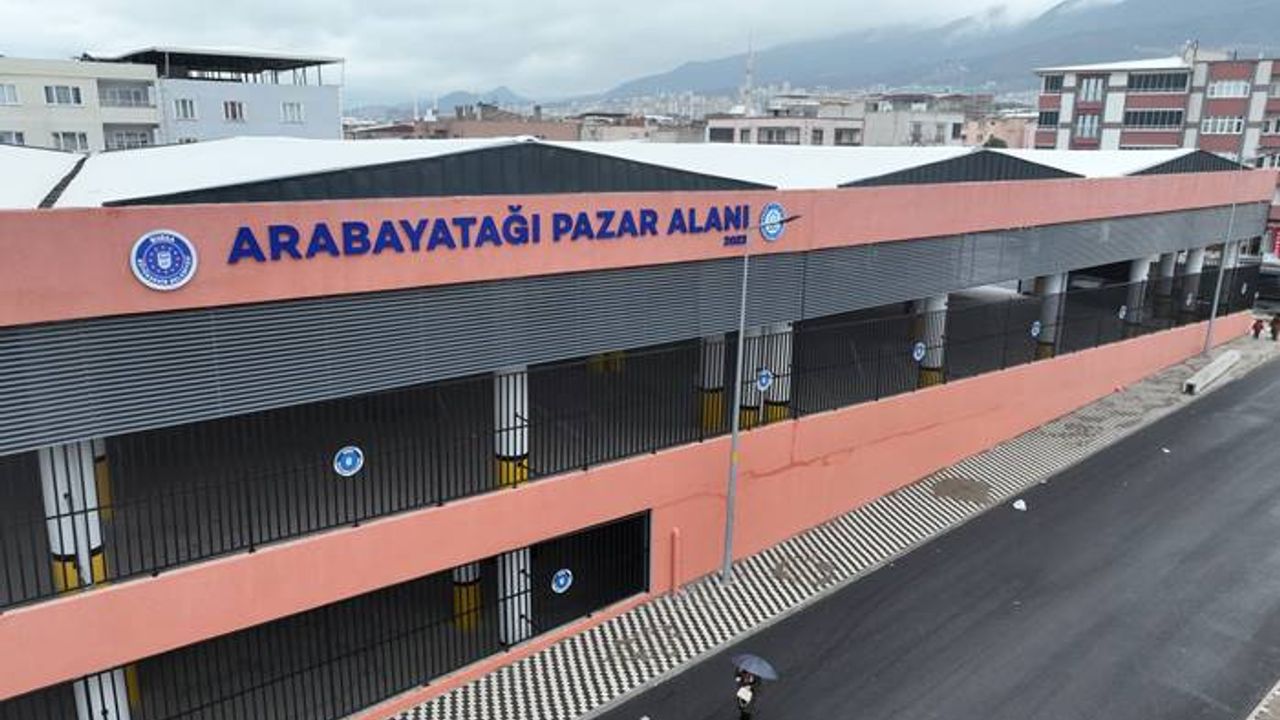 Bursa'da Modern Kapalı Pazaryeri Hizmete Açıldı!