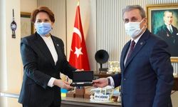 BBP Lideri Destici, İyi Parti Genel Başkanı Akşener ve heyeti ile bir araya geldi.