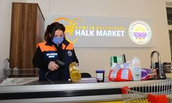 Gemlik'te Halk Market’ten faydalanan aile sayısı 350’yi geçti.