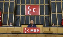 Bahçeli: ''Lafla peynir gemisi yürümez, Akdeniz’de fitnenin fermanı okunamaz.''