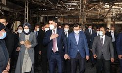 Bakan Kurum: ''Kasaplar Çarşısı'ndaki hasar tespit çalışmalarımızı başlattık.''