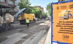 Yıldırım ilçesindeki Profesör Tezok Caddesi baştan sona yenilendi