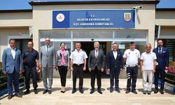 Başkan Erdem, Nilüfer İlçe Jandarma Komutanı Yarbay Volkan Kılıç’ı ziyaret etti.