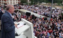 Erdoğan: ''Rize ve Artvin’deki kardeşlerimizin de yaralarını en kısa sürede saracağız.''
