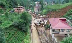 Rize'de ve Artvin'de sağanak yağış hayatı olumsuz etkiledi