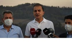 AK Parti Sözcüsü Çelik, "Yanan alanların inşaata açılması gibi şeyler asla söz konusu değil"