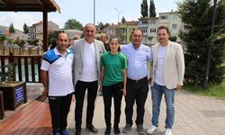 Başkan Sertaslan: ''Çocuklarımız sporun çeşitli dallarıyla uğraşsınlar.''