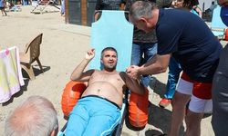 Kumla Yunuslar Mevkii’nde “Engelsiz Plaj” hizmete açıldı.