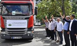 Osmangazi’den Kastamonu’ya Erzak Yardımı yola çıktı