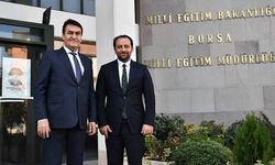 Başkan Dündar’dan İl Milli Eğitim Müdürü Gür’e Hayırlı Olsun Ziyareti
