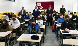 Başkan Mehmet Kanar’dan ‘Öğrencilere moral ziyareti’ 