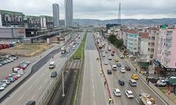 Emek–Şehir Hastanesi Raylı Sistem Hattı’nda imalat devam ediyor.
