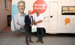 Başkan Turgay Erdem, mahallelere konuk olmaya devam ediyor.