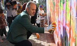Bursa'da Grafiti Şenliği yapıldı