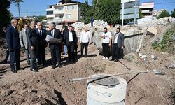 Bursa Büyükşehir Belediyesi, Ovaakça’da taşkın riskini ortadan kaldırıyor