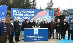 Büyükorhan Atıksu Arıtma Tesisi ve düğün salonu temeli atıldı
