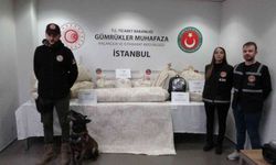 Kumaştan 5,7 kilo metamfetamin kazıyarak ele geçirildi