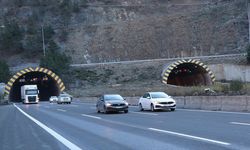 Bolu Dağı Tüneli'nden geçen yıl 12,3 milyon araç geçti