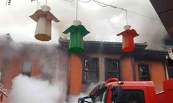 Bursa İnegöl'de korkutan yangın
