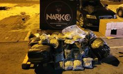 116 kilo uyuşturucu Kayseri’ye sokulamadan ele geçirildi