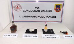 Uyuşturucu madde ve kaçak alkol ele geçirildi: 1 tutuklu