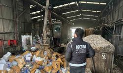 110 ton kaçak tütün ve tütün mamulleri imha edildi