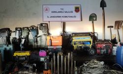 Kamp kurup kaçak kazı yaptılar