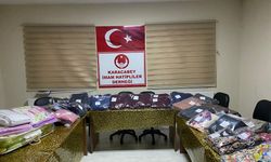Depremzedeler için eşofman ve pijama takımı dikiliyor